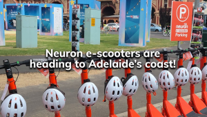 Read more about the article Neuron e-scooters are heading to Adelaide’s coast!