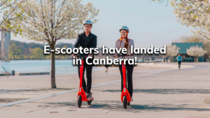 Read more about the article E-scooters have landed in Canberra!