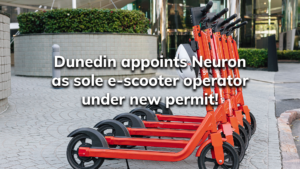 Read more about the article Dunedin appoints Neuron as sole e-scooter operator under new permit!