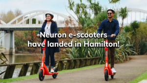 Read more about the article Neuron e-scooters have landed in Hamilton!