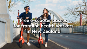 Read more about the article Free e-scooter passes for frontline health workers in New Zealand