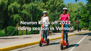 Read more about the article Neuron kicks off 2022 riding season in Vernon!